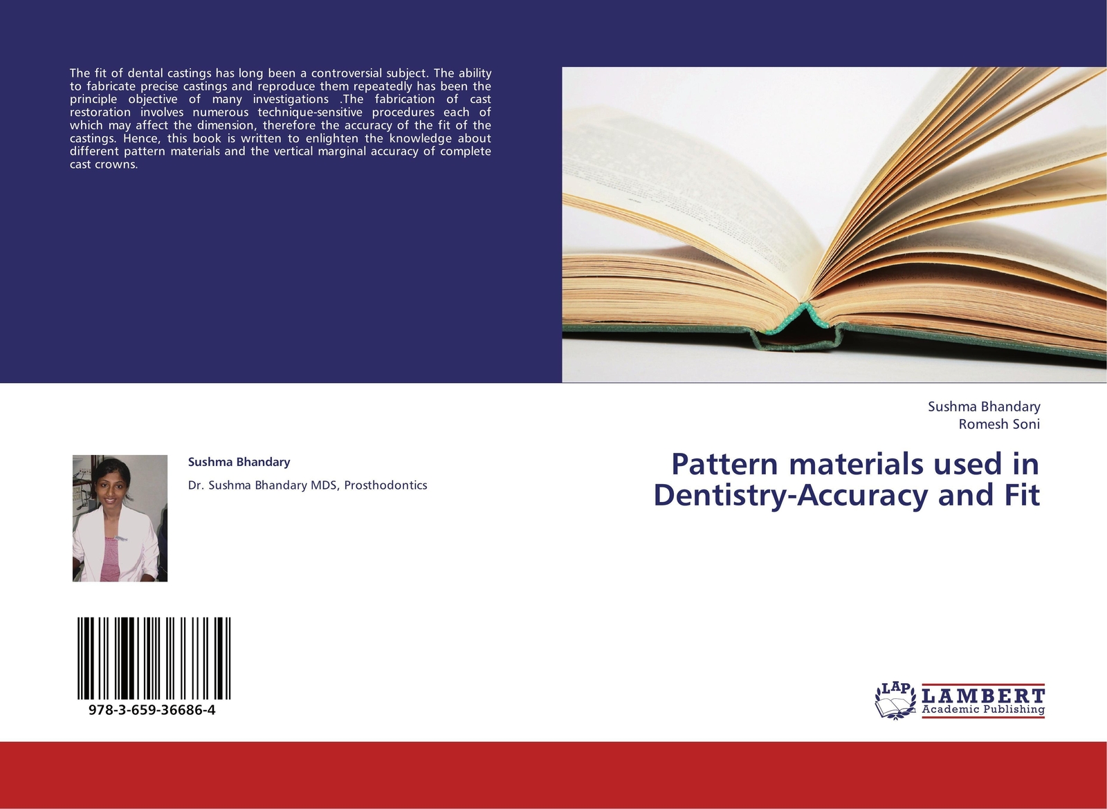 Thumbnail - Sushma Bhandary (u. A.) | Pattern Materials Used In Dentistry-accuracy