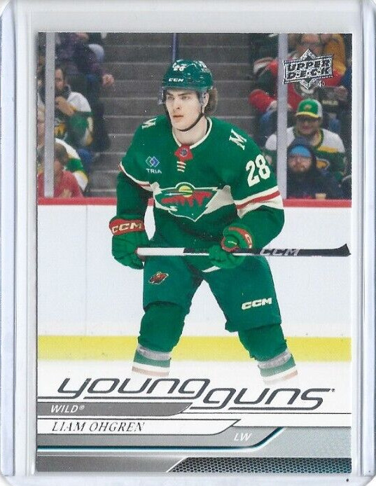 Liam Ohgren Minnesota Wild 2024-25 Upper Deck 1 Young Guns Rookie #248