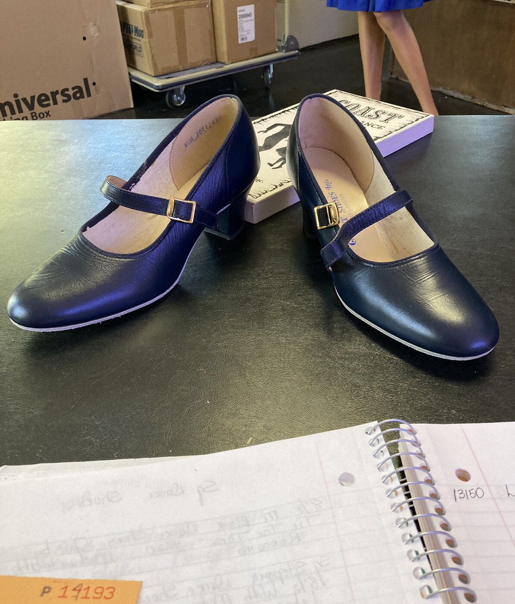 Square Dance Shoes, Coast, Mandy, Navy dance shoes 8 1/2 medium
