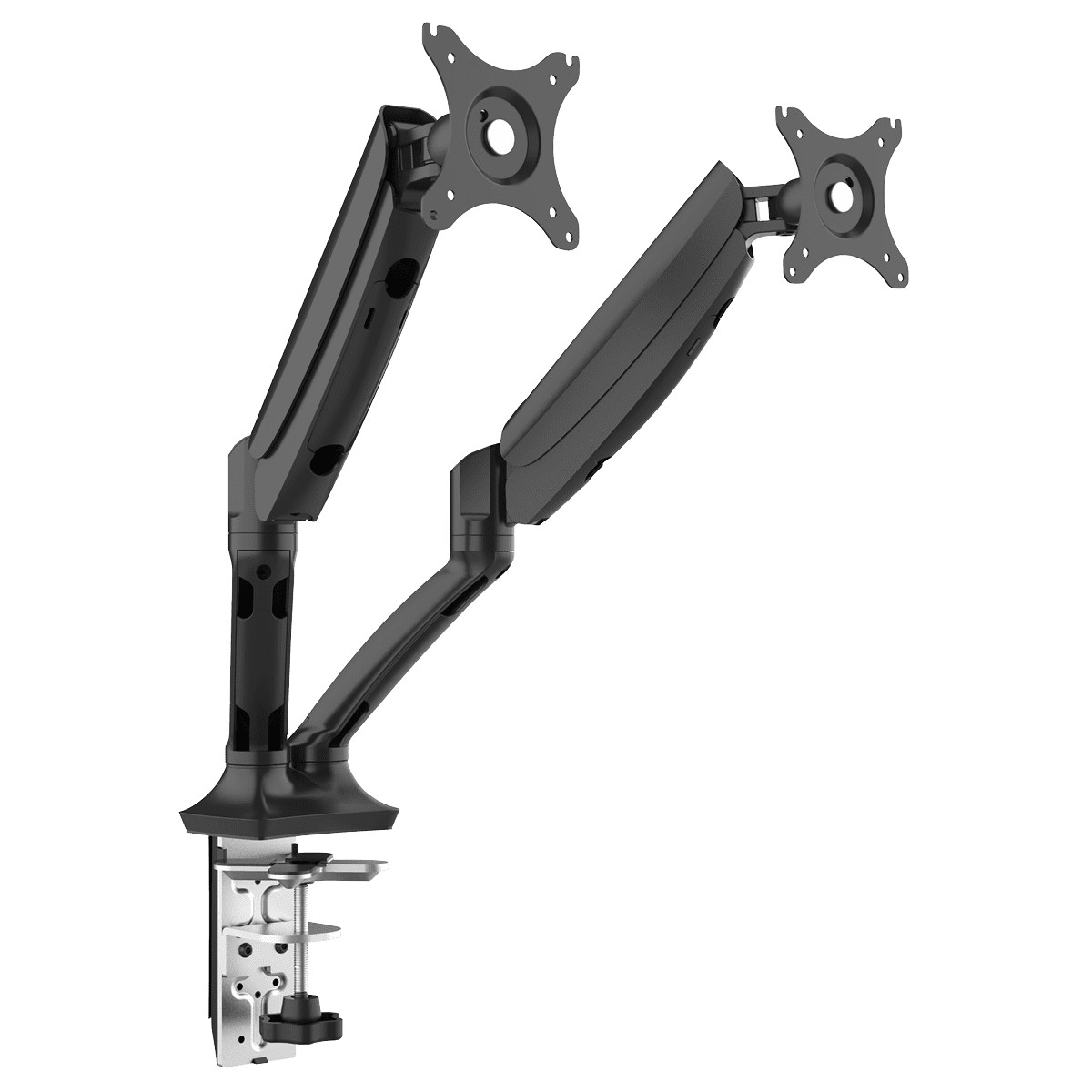 Sealey DH25 Dellonda Adjustable Double Monitor Arm with 360° Rotation -