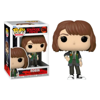 Funko POP Robin #1244 - Netflix - Stranger Things - Figurine Vinyle - Photo 1/2