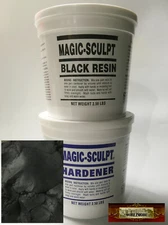 M02050 MOREZMORE 5 lb BLACK Magic Sculpt Sculp Epoxy Clay Model Putty