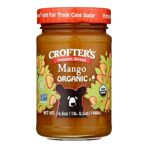 Crofters - Premium Spread Mango 16.5 Oz (Pack of 6) - 第 1/1 張圖片
