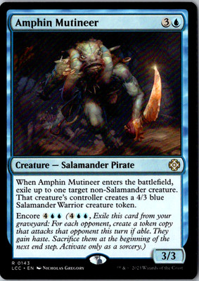 Amphin Mutineer Commander: The Lost Caverns of Ixalan 143 Near Mint