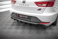 Maxton Design Heckansatz Diffusor Passend FüR Seat Leon Cupra Sportstourer Mk3 S