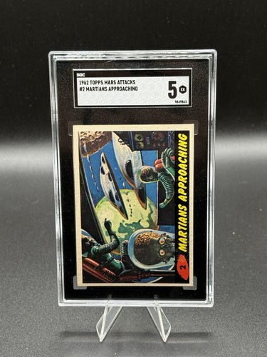 1962 Topps Mars Attacks #2 Martians Approaching — SGC 5
