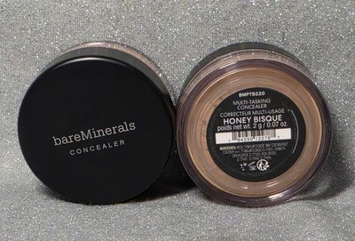 LOT OF 2-bareMinerals Multi-Tasking Loose Powder Concealer SPF20 HONEY BISQUE 2g