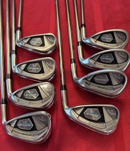 Set De Fers Callaway Rogue ST Pro 4-PW - Rigide FST KBS TGI 90 - Droitier - Très Bon état D'occasion
