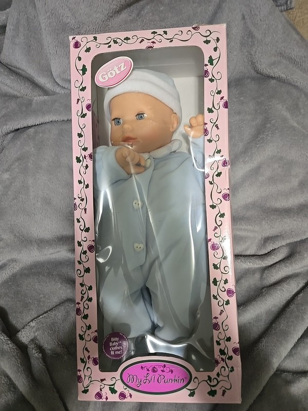Gotz My Little Pumpkin 15" Doll NIB