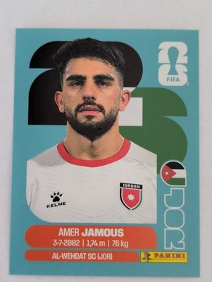 Amer Jamous Sticker #14 - Panini World Cup 2026 Aufkleber Jordanien
