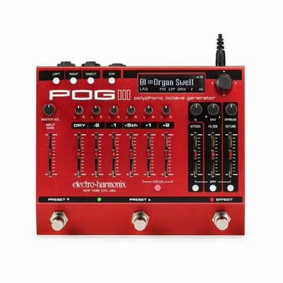 Electro-Harmonix POG 3 Digital Polyphonic Octave Generator Effects Pedal