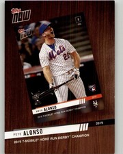 2020 Topps Pete Alonso Topps Now Review 2019 #TNR-6 New York Mets
