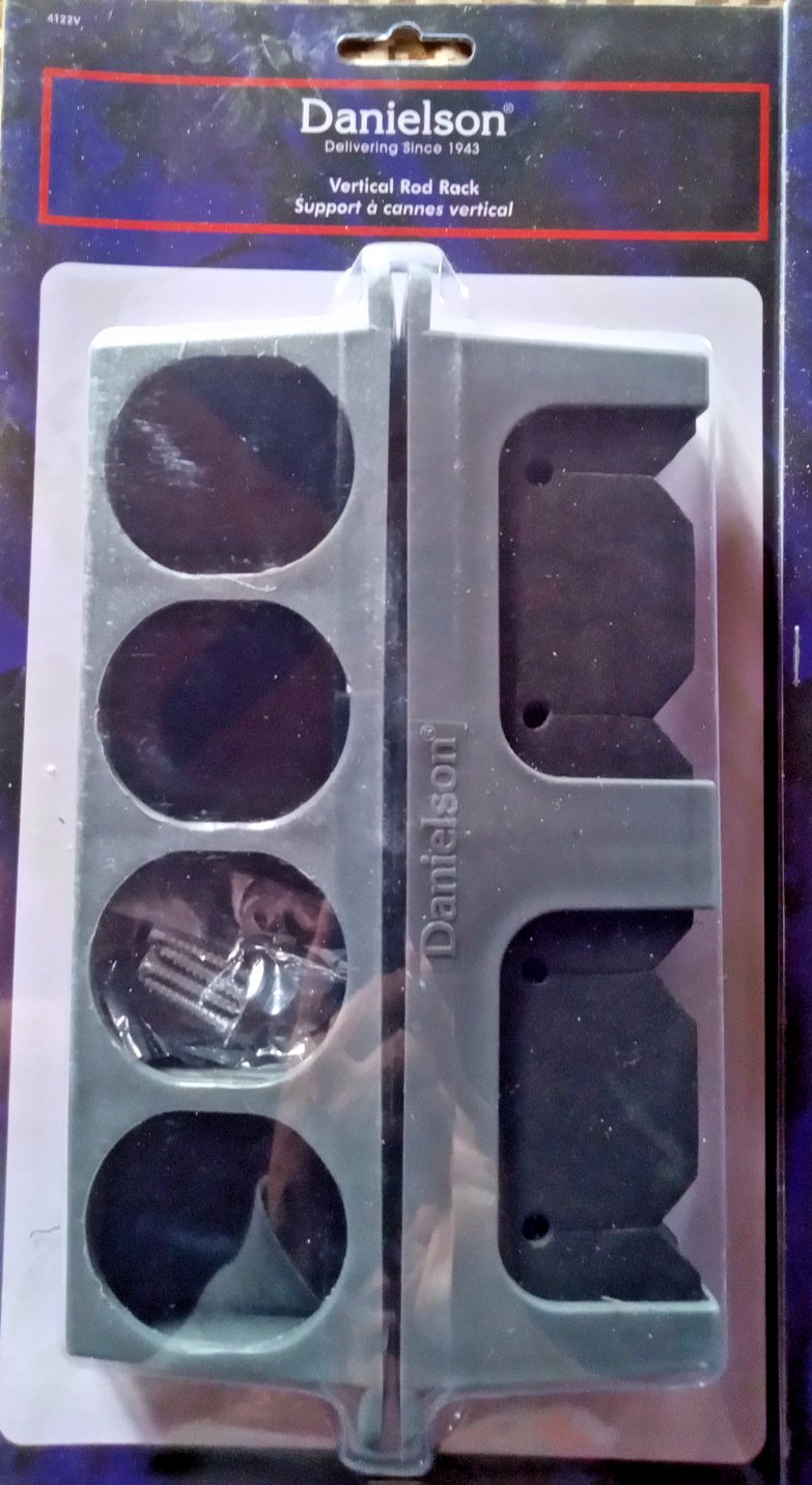 DANIELSON Fishing Lot of (10) Items - Rod Racks/Poppers/ 3-Way & Barrel Swivels - Image 2