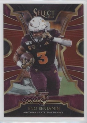 2020 Panini Chronicles Draft Picks Select Red Prizm Eno Benjamin Rookie RC 0b5