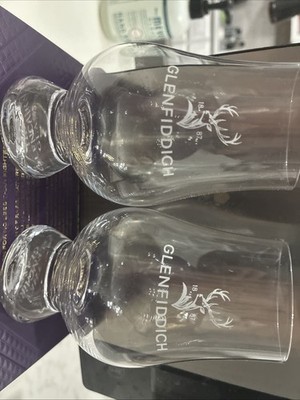 GLENCAIRN Glenfiddich Premium Scotch Tasting Glasses, Pair (2 Glasses)