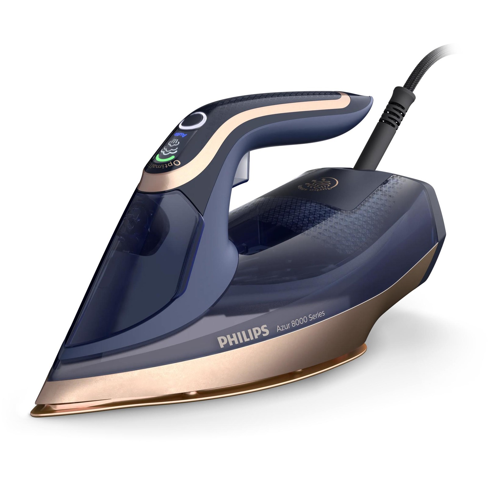 Philips Fer à vapeur Azur série 8000, céramique, 85 g/min, bleu (DST8050/20R1)