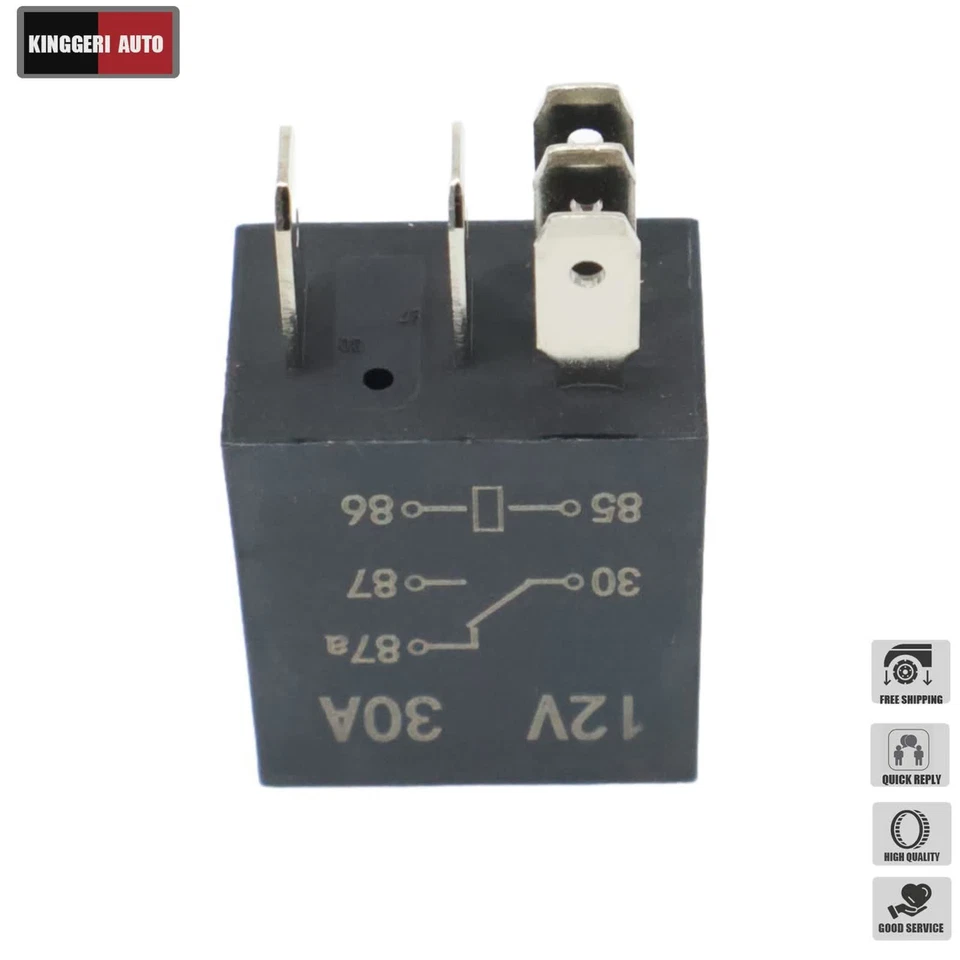1PC 5 Pin Electrical Relay 12VDC Fit XS4Z14N089AA Fits CHEVROLET EAGLE GMC JEEP - Изображение 3 из 4