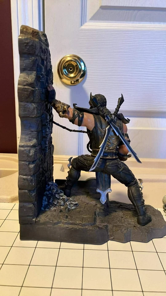 Mortal Kombat 9" Scorpion Sub Zero Book Ends Missing Spear Warner Bros. 2011 Foto 4 de 4