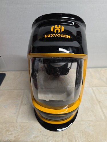 HZXVOGEN Welding Helmet Missing Auto Darking Screen Clear Helmet With Bag