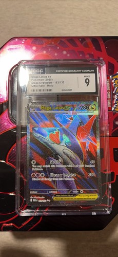 Mega Latias ex graded CGC 9 for sale on eBay