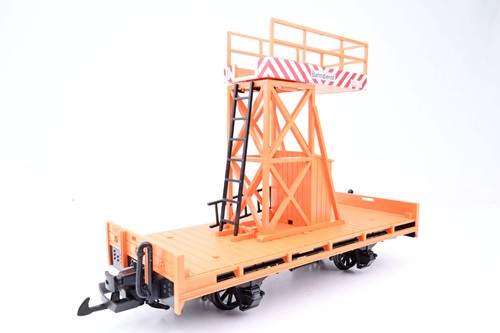 LGB Spur G 45305 MOW Wartungsturm Oberleitungswagen Wagen | Condition: Used