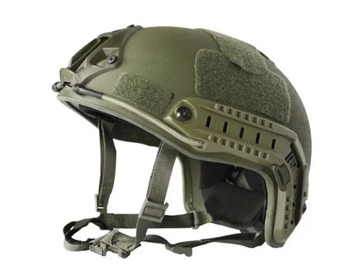 Military Army Bulletproof Ballistic Armor Combat Helmet Green Explosion Proof - Picture 5 of 6