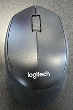 Logitech M330 Silent Plus Black Mouse 90% Less Click Noise Wireless Mouse