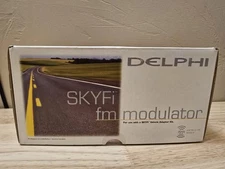 Delphi SA10003 SKYFi FM Modulator XM Satellite Radio Auto Adapter Adaptor Car