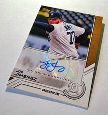 JOE JIMENEZ (RC AUTO) 2017 Topps Update Series - Salute Autographs #SA-JJ