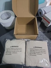 Muslin Swaddle Blankets for Newborn, 2 Pack Breathable Soft Receiving Blanket,