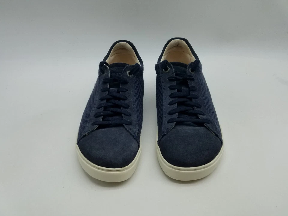 Кроссовки женские Birkenstock изогнутые низкие размер 7 ЕС 38 темно-синие холщовые замшевые - Изображение 3 из 4