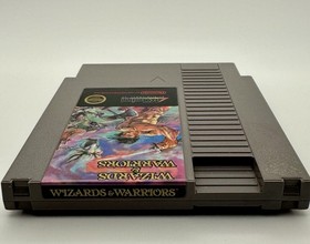 Wizards & Warriors (Nintendo NES, 1987) solo cartuccia | testato | autentico