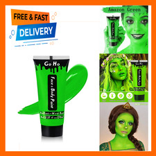 Green Face Body Paint Washable for Halloween Makeup 2.37oz