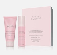 Mary Kay Timewise Microdermabrasion Plus Set Pink 2.5 oz/70g  1 oz/29ml
