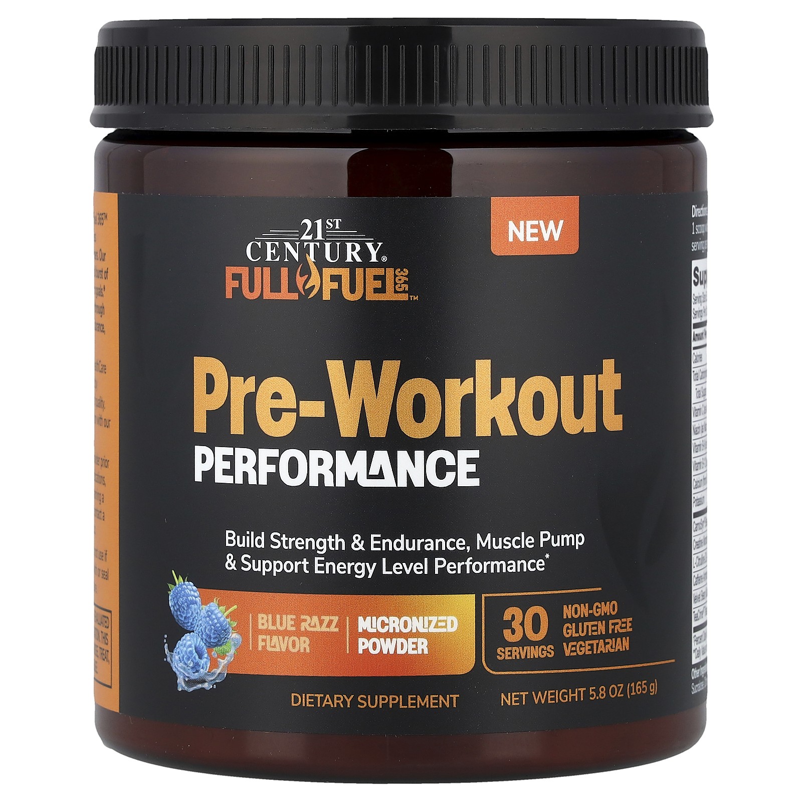 Full Fuel 365 Pre-Workout Performance Blue Razz 58 oz 165 g 4190₽