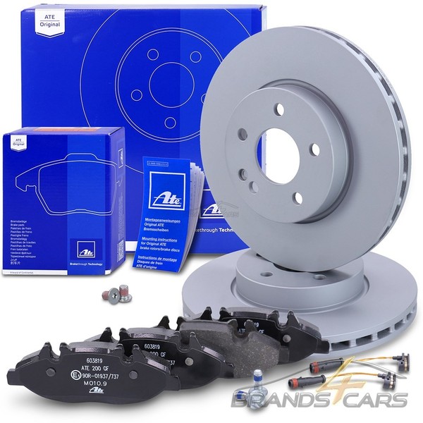 ATE Bremsscheiben BelÜFtet Ø300 +BelÄGe Vorne FÜR Mercedes Benz Vito Mixto W639-image