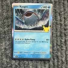Pokemon TCG 30° Celebrazione Kyogre 019/128 Holo Foil Card 30C EN NM