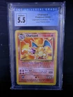 Charizard - 3/110 - Legendary Collection - Vintage - Non Holo CGC 5.5 Excellent+