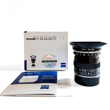 ZEISS Biogon T* 21mm f/2.8 ZM Lens Black with Hood, Boxed, USA Seller