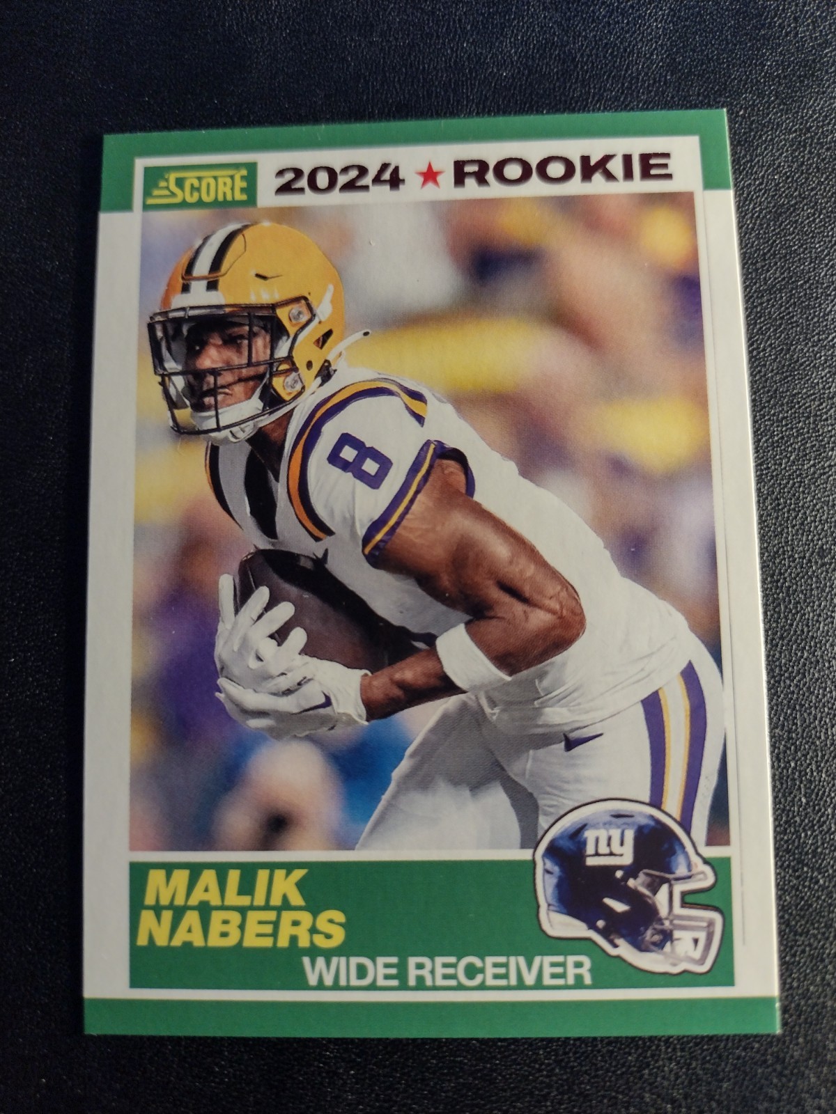 Malik Nabers 2024 Score #5 - 35th Anniversary - Red (RC)