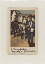 1962 Dutch Gum Numbered Set 4 (301-451) Sammy Davis Jr #314 0i4g