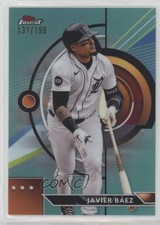 2023 Topps Finest Aqua Refractor 137/199 Javier Baez Javier Báez #14 11qd