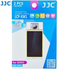 JJC LCP-KW1 LCD Guard Film Camera Screen Display Protector for SONY DSC-KW1