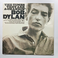 Bob Dylan The Times They Are A-Changin' LP 33 Giri Nuovo Sigillato 180 GR