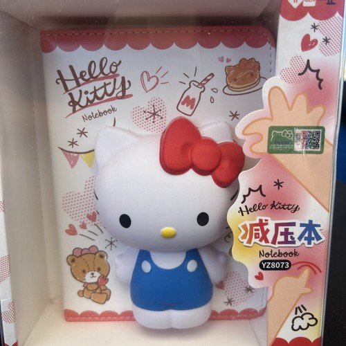 New 3D Hello Kitty Sanrio Padded Notebook Journal Squishy Stress Relief Japan - Picture 2 of 8