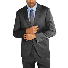 Kenneth Cole REACTION Men's Suit Jacket Dark Gray 42 REG