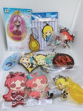 Madoka Magica Rubber Straps  Keychains Lot Complete Set Ichiban Kuji