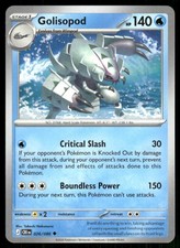 Golisopod Uncommon ME04: Chaos Rising 026/086 NM