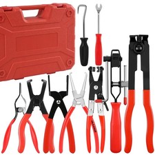 9Pcs Fuel Line Disconnect Pliers Set,9" Fuel Filter Caliper, Removal/Cv Joint Bo