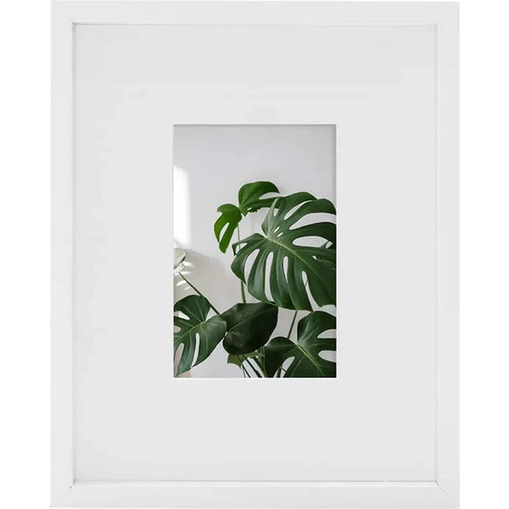 Kenro Strata Photo Frame 16x14 with 10x8 Mat - White